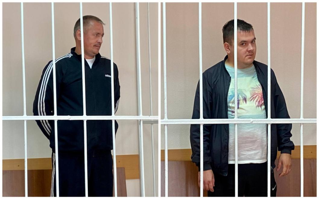 Руслан Тилимбаев и Родион Шарипов | Фото объединенной пресс-службы судебной системы Тюменской области