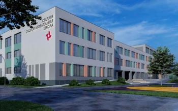 Фото: эскиз из проекта новой школы в мкр-не Плеханово, предоставлено ГУС Тюменской области