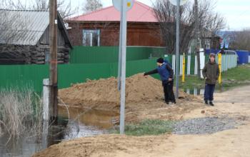 Жители Коркино поблагодарили за помощь в обустройстве дамбы