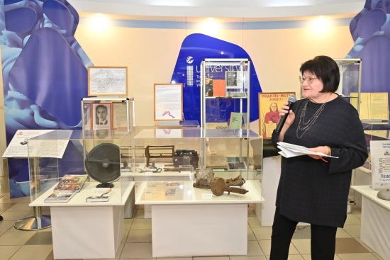 В тюменском вузе открыли выставку памяти героя крымского подполья