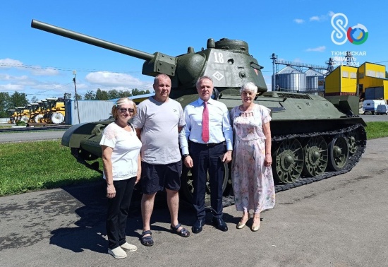 В Сорокинском районе установят танк Т-34 в память о подвиге местных жителей