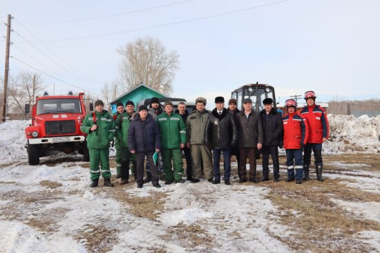 В Тюменской области прошла тренировка по эвакуации жителей в случае пожара