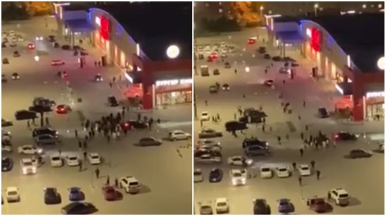 В Тюмени неизвестные открыли стрельбу у гипермаркета на улице Широтной