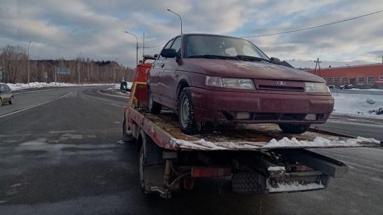 На трассе Тюмень – Ханты-Мансийск у 18-летнего тоболяка изъяли автомобиль