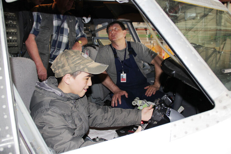 На встречу – к пилотам