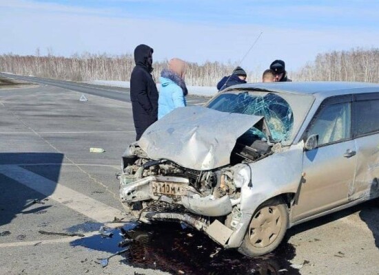 В ДТП на трассе Тюмень – Омск пострадали двое взрослых и 12-летняя девочка