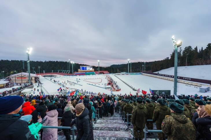 в Ханты-Мансийске подвели итоги Международного кубка по биатлону