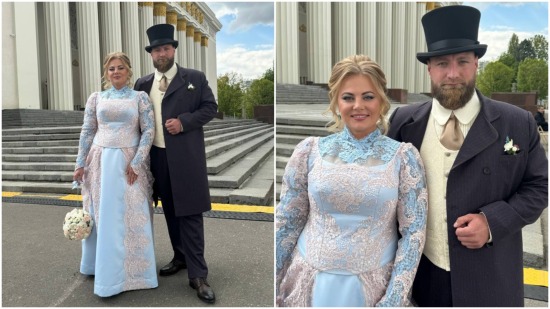 Тюменская пара сыграла свадьбу на выставке «Россия» в Москве