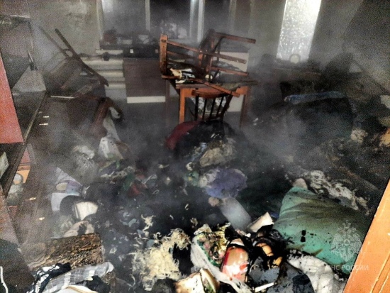 В Тюменской области в ночном пожаре погибли два человека