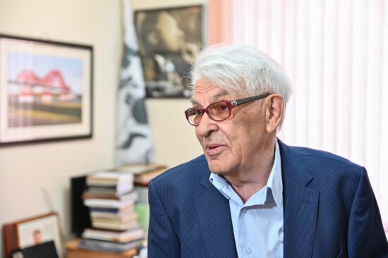 Александр Моор поздравил Рафаэля Гольдберга с 85-летним юбилеем