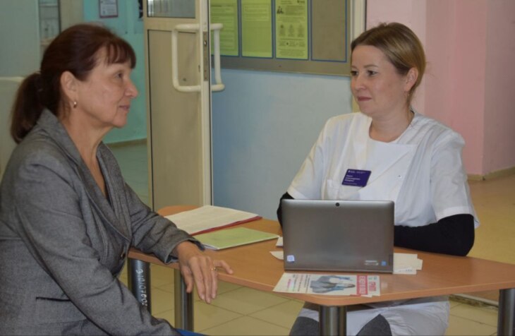 Более 1700 жителей Ярковского округа прошли медобследования за 6 дней