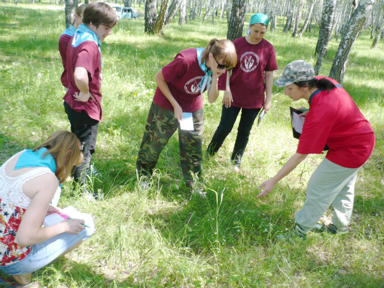 Сохраним землю голубой и зеленой