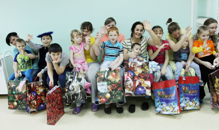 Дед Мороз визит нанес