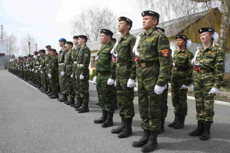 Участники смотра-конкурса подтвердили готовность к службе в рядах Российской армии