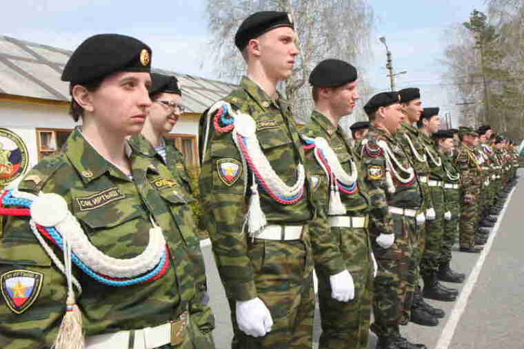 Участники смотра-конкурса подтвердили готовность к службе в рядах Российской армии