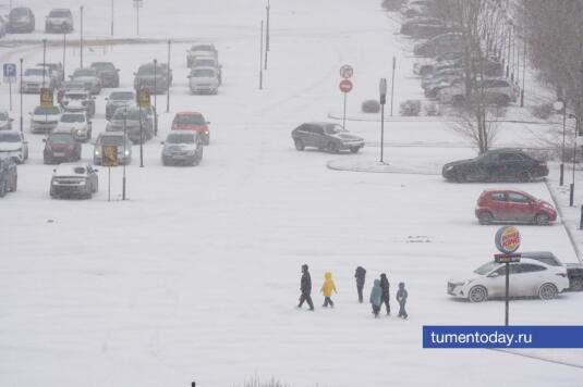Понедельник, 5 января, в Тюмени мороз и −7°С
