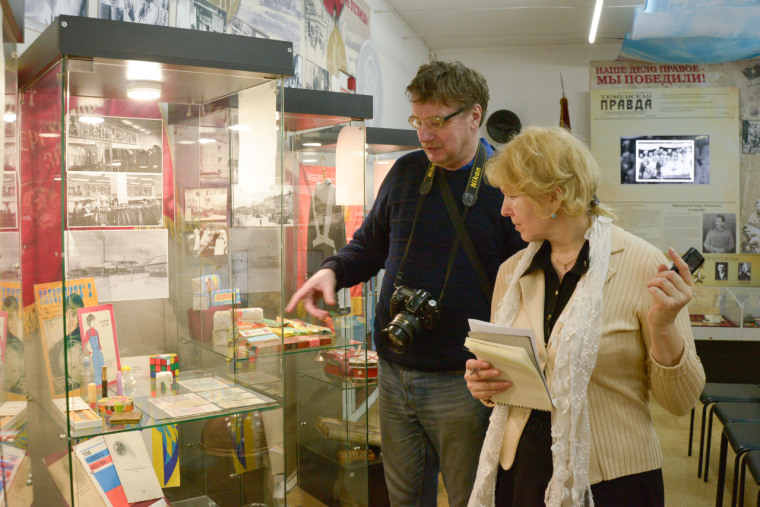 Экскурс в советское прошлое можно продолжить в краеведческом музее. Фото Юрия Комолова.