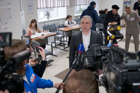 Александр Моор принял участие в выборах президента Российской Федерации