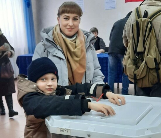 Тюменская область голосует на выборах президента России