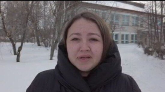 Куратор Студенческого совета Тюменской области Динара Канаева проголосовала сегодня на выборах президента России