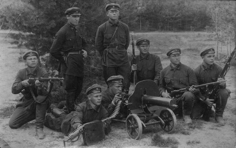Пограничные  войска НКВД  N-ской части
