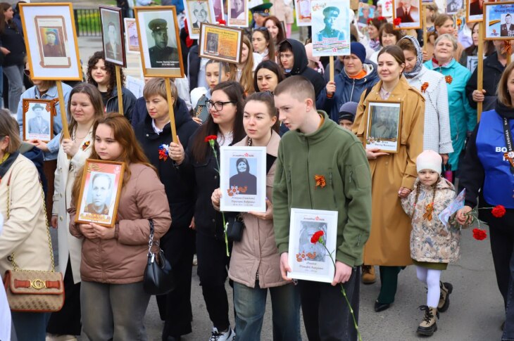 Как в муниципалитетах Тюменской области прошел «Бессмертный полк»