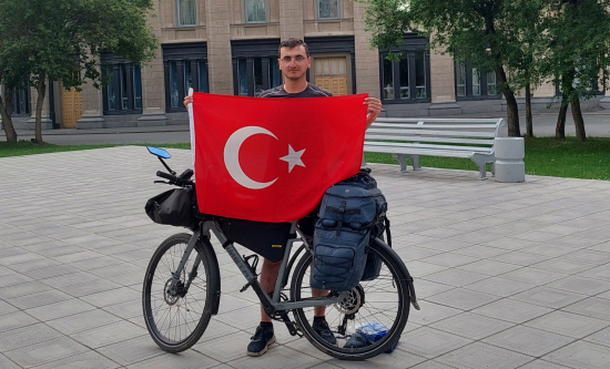 Турецкий велопутешественник Мустафа Гюль поделился впечатлениями о посещении Тюмени