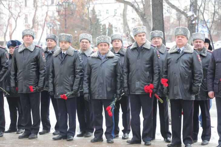 В Тюмени почтили память сотрудников полиции, погибших при исполнении долга