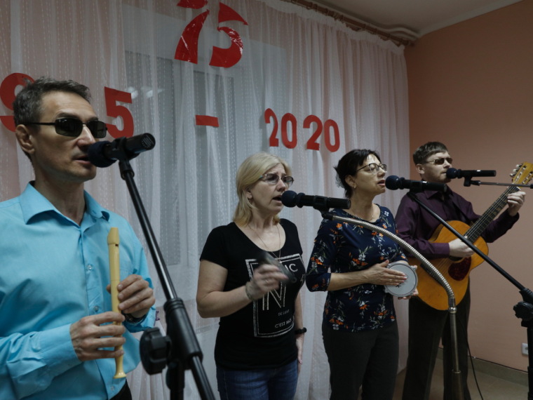 Музыкальный коллектив "Удача" - участник многих всероссийских конкурсов