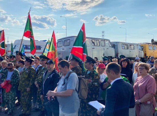 В Тюмени во Всероссийском форуме пограничников приняли участие более 400 человек