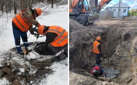 Тюменские коммунальщики устранили почти 800 аварий в Краснодонском округе ЛНР