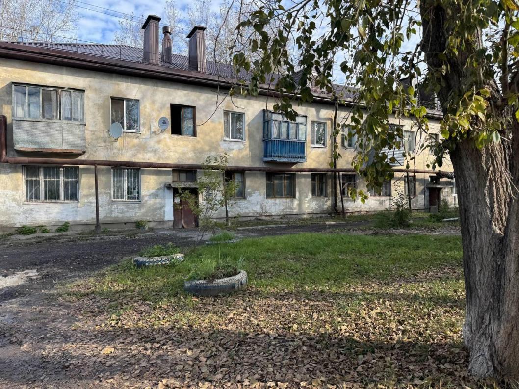 Фото домов в районе элеватора из телеграм-канала Георгия Муратова