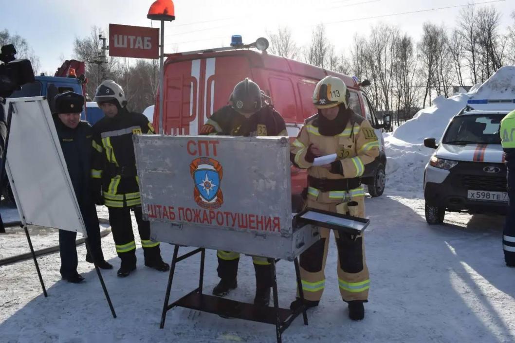 Фото Противопожарной службы Тюменской области, автор неизвестен
