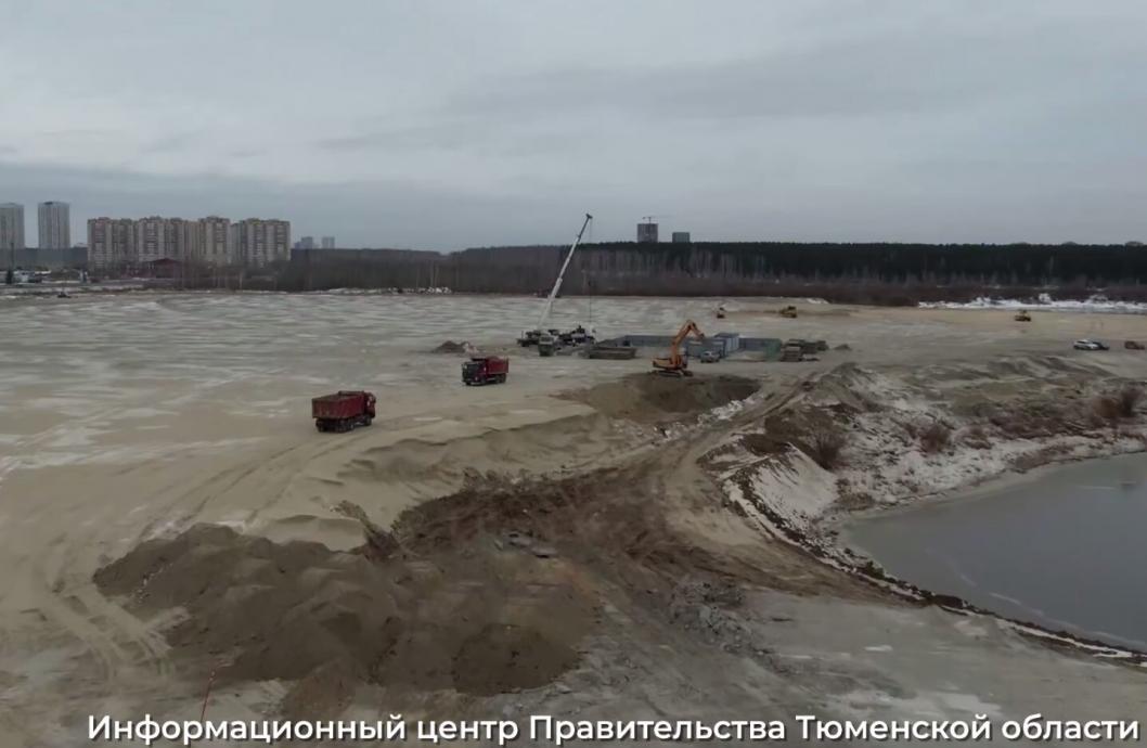 Скриншот из видео информационного центра правительства Тюменской области