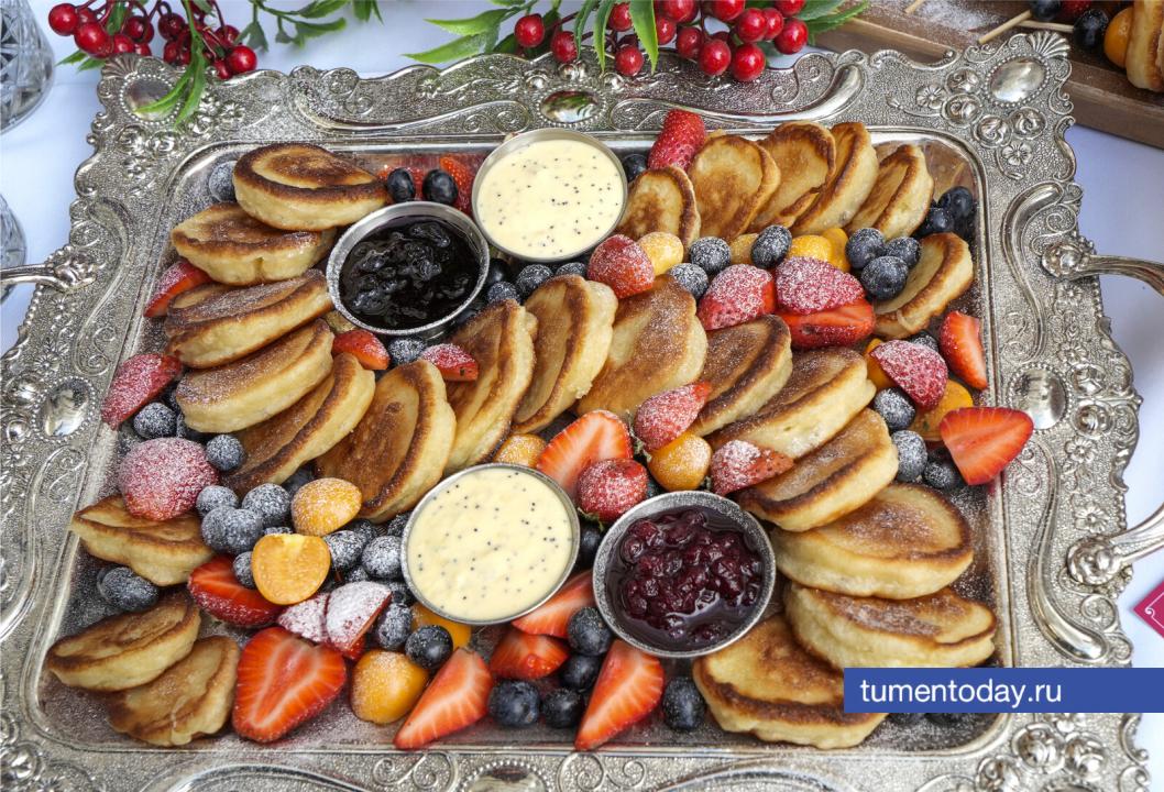 На дегустации ресторан Татьяны представил монастырскую еду – кундюмы и сладкие оладьи | Фото Екатерины Христозовой