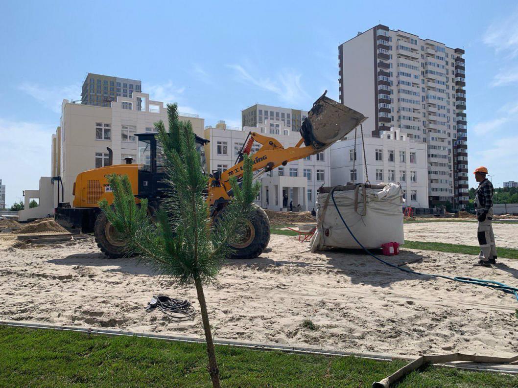 В жилом комплексе «Легенда парк» в Тюмени строят детсад на 317 мест