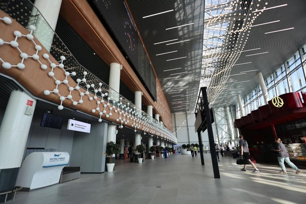 В аэропорту Рощино открыли вторую очередь терминала