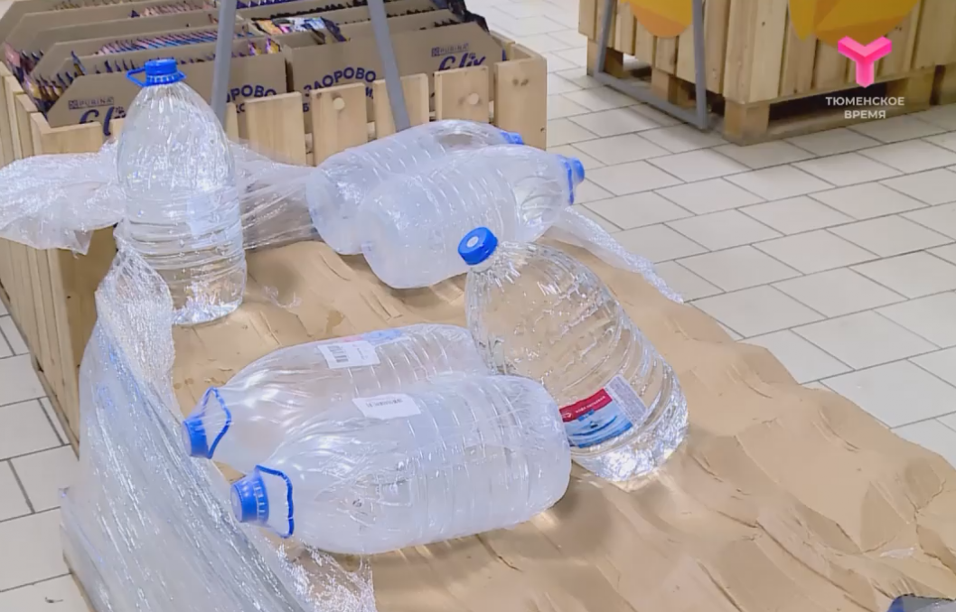 Торговые сети увеличили закупки бутилированной воды в Тюмени