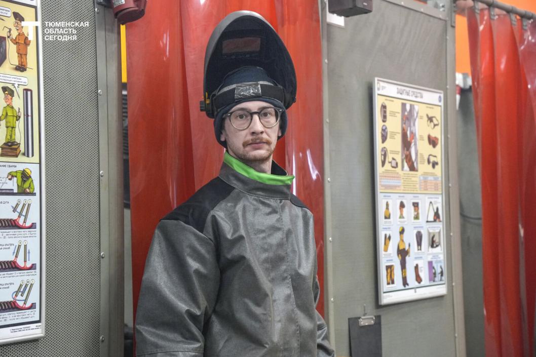 Филипп Вотяков – обладатель второго места в номинации «Сварщик» | Фото Екатерины Христозовой