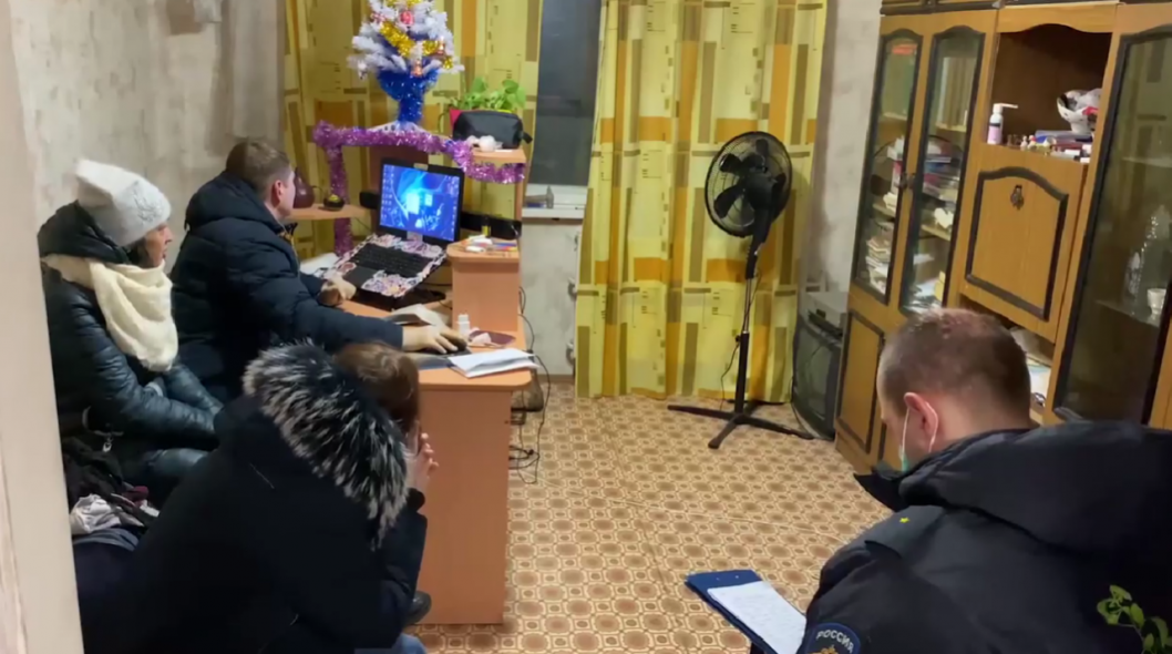 Скриншот видеоматериала УМВД России по Тюменской области