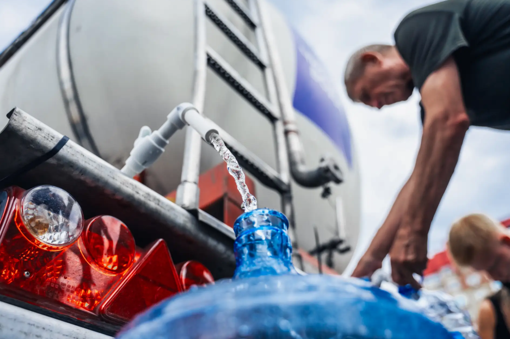 График работы передвижных пунктов набора воды 6 августа