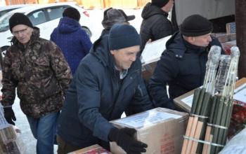 Жители Нижнетавдинского округа отправили в зону СВО 70-ю партию гуманитарного груза