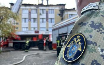 Названа предварительная причина пожара в тюменской школе №65