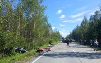 В ДТП под Ярково погибла женщина и ее 11-летняя дочь, еще несколько человек пострадали