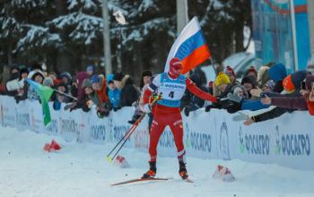 Тюменец Александр Терентьев взял золото на Кубке России по лыжным гонкам