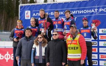 Карим Халили выиграл золото на чемпионате России по биатлону в Увате