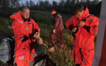 Спасатели помогли пожилому мужчине, заблудившемуся в лесу на Велижанском тракте