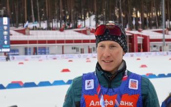 «Важно отбросить все сомнения»: Александр Поварницын стал звездой Кубка России по биатлону в Тюмени