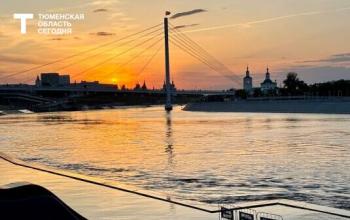 Уровень воды в Туре продолжает расти и почти достиг критической отметки