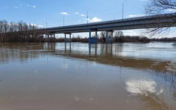 Уровень воды в реке Ишим превысил исторический максимум